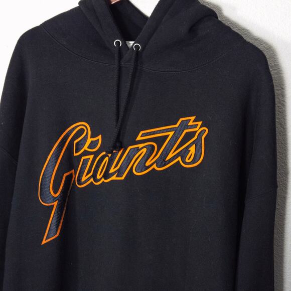 San Francisco Giants Oversized Hoodie Black Size XXL Streetwear Athletic - Picture 3 of 8